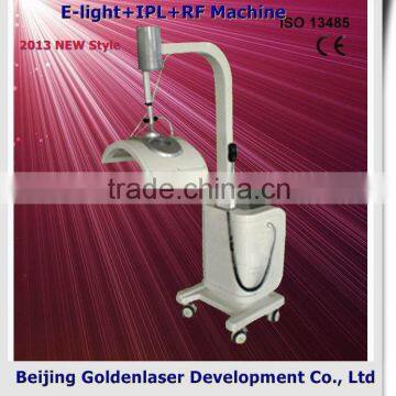 2013 New design E-light+IPL+RF machine tattooing Beauty machine console table with mirror