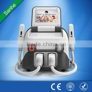 Portable SHR+ IPL / ICE SHR hair removal Skin care beauty machine