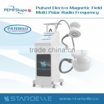 PEMF Medical Shock Wave Therapy Beauty Equipment with Multipolar RF