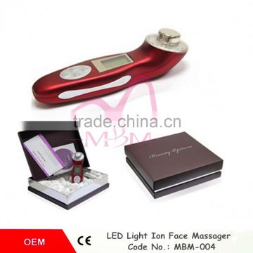 Skin rejuvenation Led light therapy equipement home use beauty care therapy ultrasonic