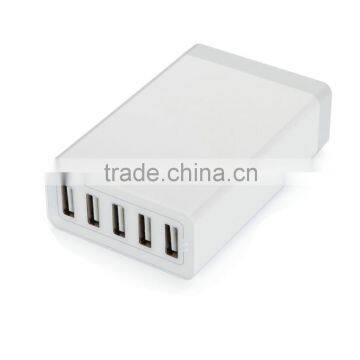 Phone Charger Factory 5v 8a 40w 5 Port Usb Charger With US Cable photo-3