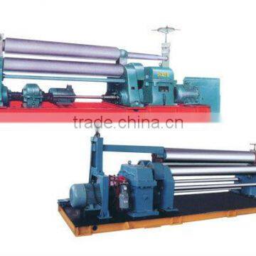 W11 mechical 3-roller symmetrical plate rolling machine, manual sheet metal rolling machine&machinery sheet bending machine