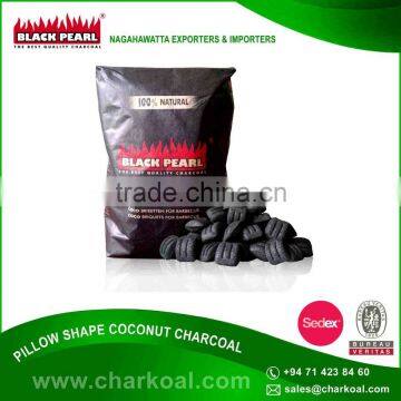 Instant Light Smokeless Restaurant Pillow Barbecue Charcoal from Biggest Charcoal Manufacturer