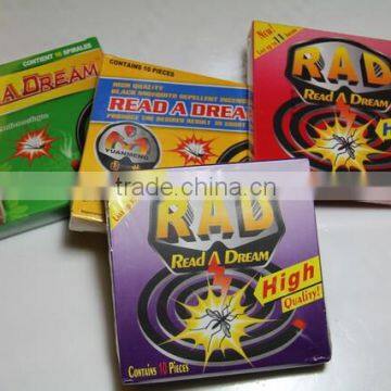 RAD China Fujian Factory Black Mosquito Killer Mosquito Repellent Incense Mosquito Coil photo-4