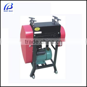 HXD-005 Dual blade &channels cable wire stripping machine,copper cable stripper & copper scrap cable stripping machine for sale