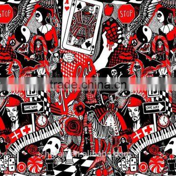 Skull Pattern Water Transfer Printing Film photo-4