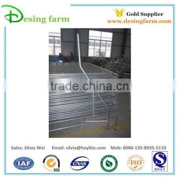 Galvanized fence stay for temporary fence panels