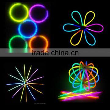 Factory Supply Halloween DIY Glow Bracelet With COnnecotrs