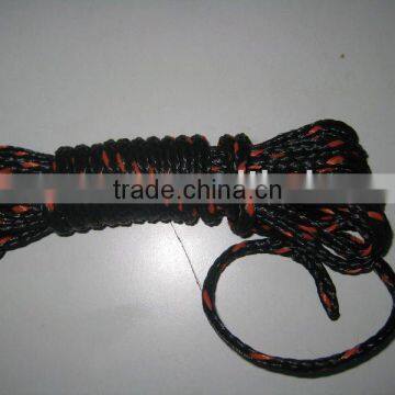 Polypropylene braided rope