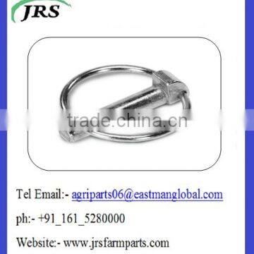 Zinc Plated Spring Steel Linch Pin For Trailer Locking Pin