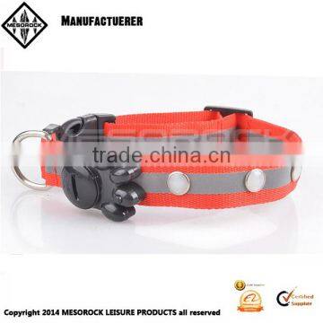 High Quality Custom Pet Collar Colorful Adjustable Led Nylon Dog Collar photo-5
