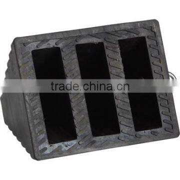 Rubber Wheel Chock/stopper/stop With Metal Handle photo-3