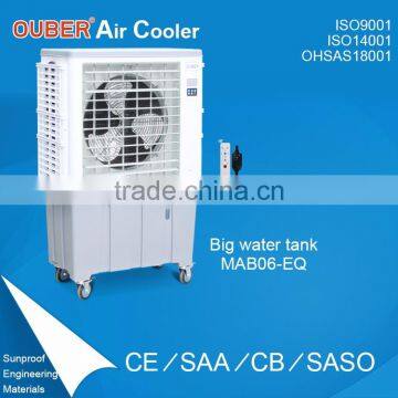 OUBER Slim mini portable air conditioning evaporative cooling pad with combination support