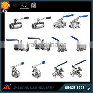 sanitary ss304/316 ball valve manufacture stainless steel ball valves