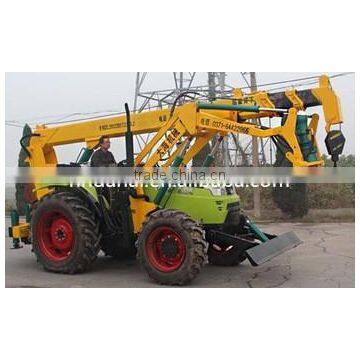 Tractor Mounted Solar Poles Erection Machine photo-5