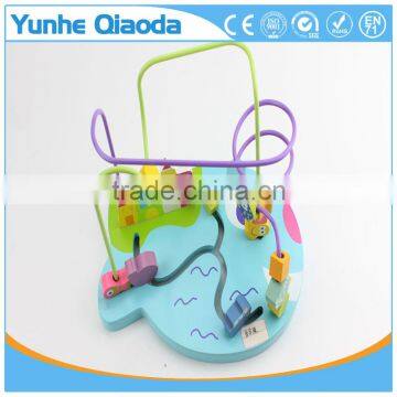 Early Learning Wooden Play Toys the Mouse Beads Maze photo-6
