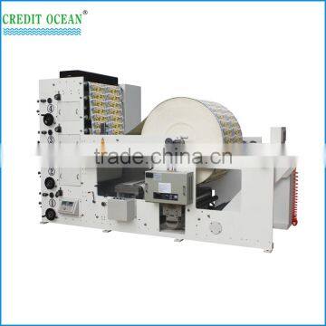 credit ocean COR-850 4 colors paper cup printing machine