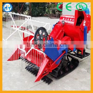 Quality guaranteed wheat harvester with track