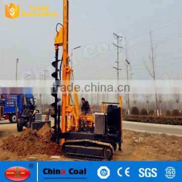 solar crawler pile driver machine for pv engineering