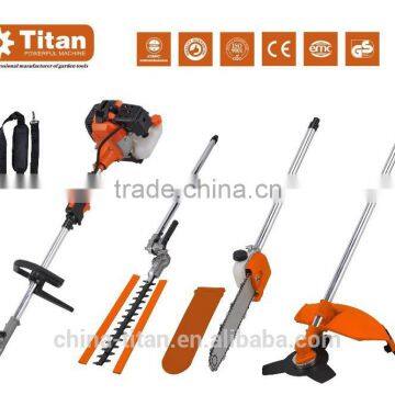 52cc Multi Function Garden Tool 5in1 Petrol Strimmer, Brush Cutter, Chainsaw Etc