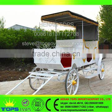 HENAN TOPS Park Horse Carriage MC-11 for Sale Tourist Car photo-3
