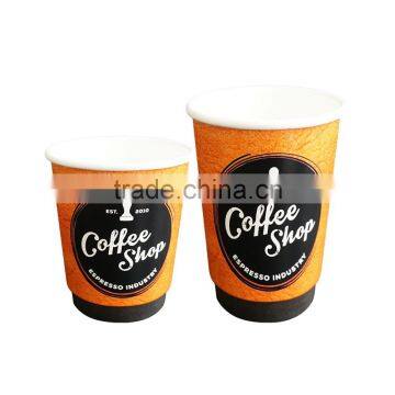 China Manufacturer Factory Direct Black Double Wall Paper Coffee Cup photo-4