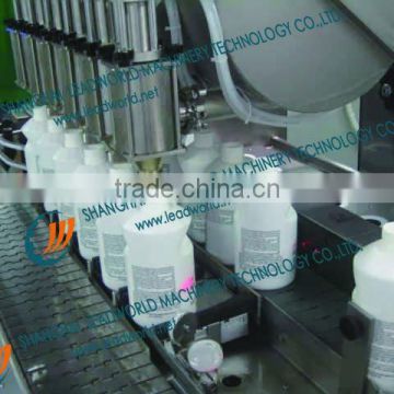 automatic single line olive oil weighing filling line