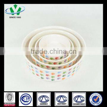 2015 New Design Ceramic Pet Bowl for Feeding