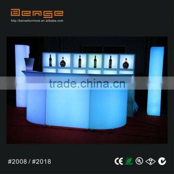 2012 LED snake bar counter and straight bar counter