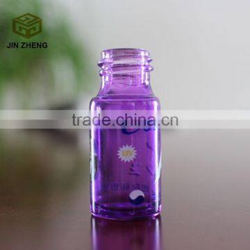 China Manufacture Purple Color 10ml Glass Bottle for Essential Oil photo-4