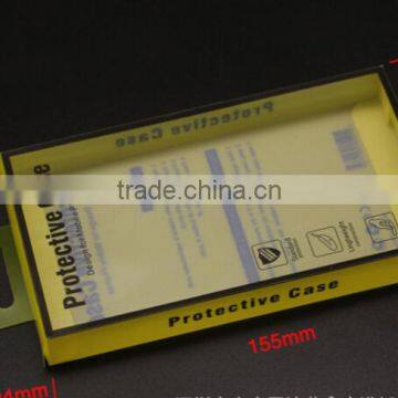 New Arrival Yellow PVC Packaging Box for Iphone for Samsung, PVC Phone Case Packaging Box, Custom Packaging Box photo-2