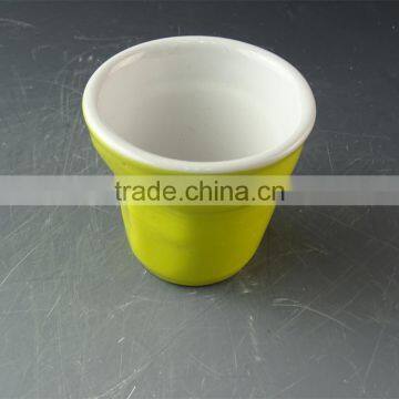 wholesale high quality glazed ceramic beer cup , cheap coffee mug in stock