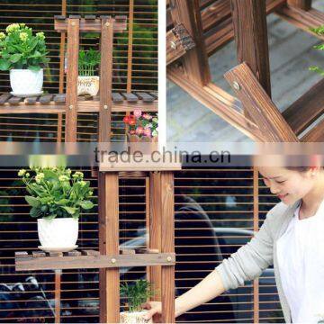 Good-looking Wooden Flower Shelf