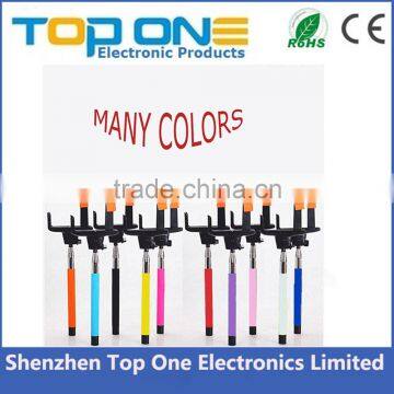 2015 New Factory Monopod Bluetooth Selfie Stick With Bluetooth Shutter Button photo-2
