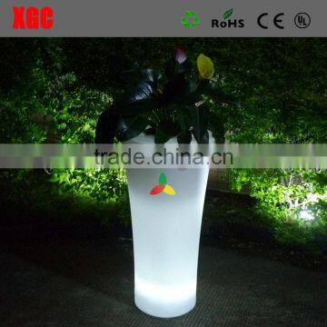 Illuminated Indoor Square Planter Flower Pots With RGB Led Lights GD115 photo-2