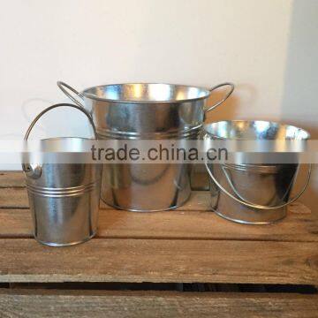 GALVANIZED ZINC TIN METAL BUCKET