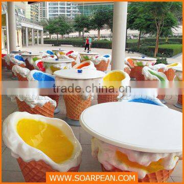 Custom Fiberglass Ice Cream Table photo-3