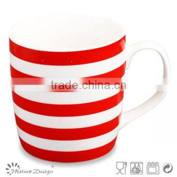 14oz White Custom Printed New Bone China Mugs photo-3