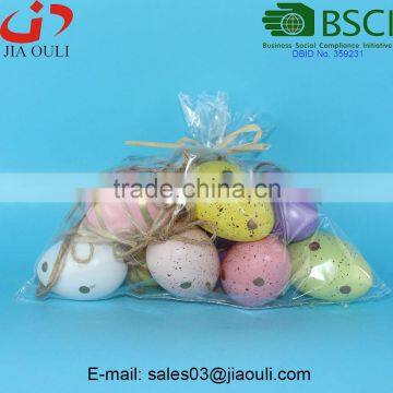 BSCI Audit Factory Cheap Easter Plastic Eggs, Hanging Plastic Easter Eggs photo-2