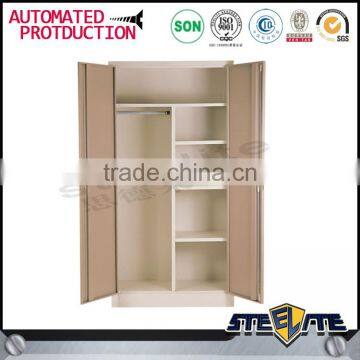 Customized Different Colour Painting Steel Almirah Wardrobe photo-2