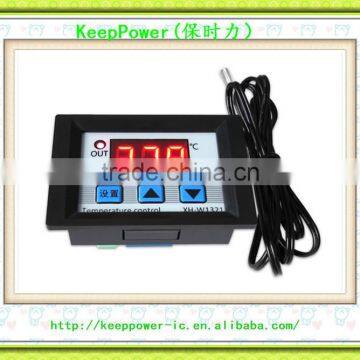 XH-W1321 digital thermostat Mini miniature embedded digital thermostat Temperature controller 0.1