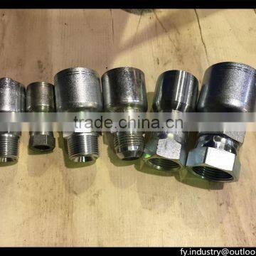 Low Price JIC Female Male Carbon Steel Fitting Hose Fitting Hydraulic Adapter photo-5