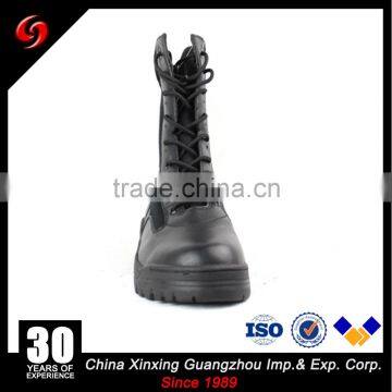 Wholesale High Quality Genuine Leather and Fabric Rubber Sole Military Boots photo-2