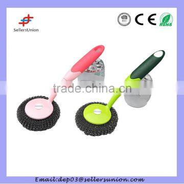 Plastic Pot Brush With Steel Wire