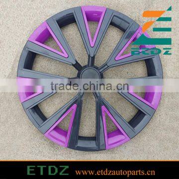 14inch BLACK/VIOLET Color Car Wheel Cover Wheel Cap