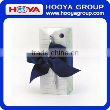 Customized Design 500 Sheets Jumbo Notepad With Pen Gift Set Memo Pad With Pen Set photo-3