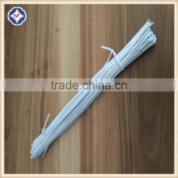 Single Wire Heavy Duty Plastic Oval White Twist Ties for Electric Wire photo-2