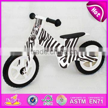 Best Quality Wooden Toy Bike Mini Kids Exercise Bike,Black Color Wooden Exercise Bike,Well Selling Wooden Exercise Bike W16C121 photo-2