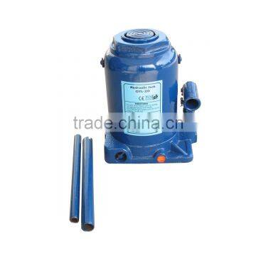 30Ton Efficiently Double Ram Bottle Jack With Wide Base photo-3