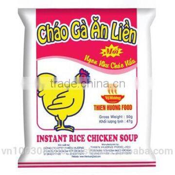 47g INSTANT PORRIDGE CHICKEN FLAVOUR - Thien Huong Food JSC